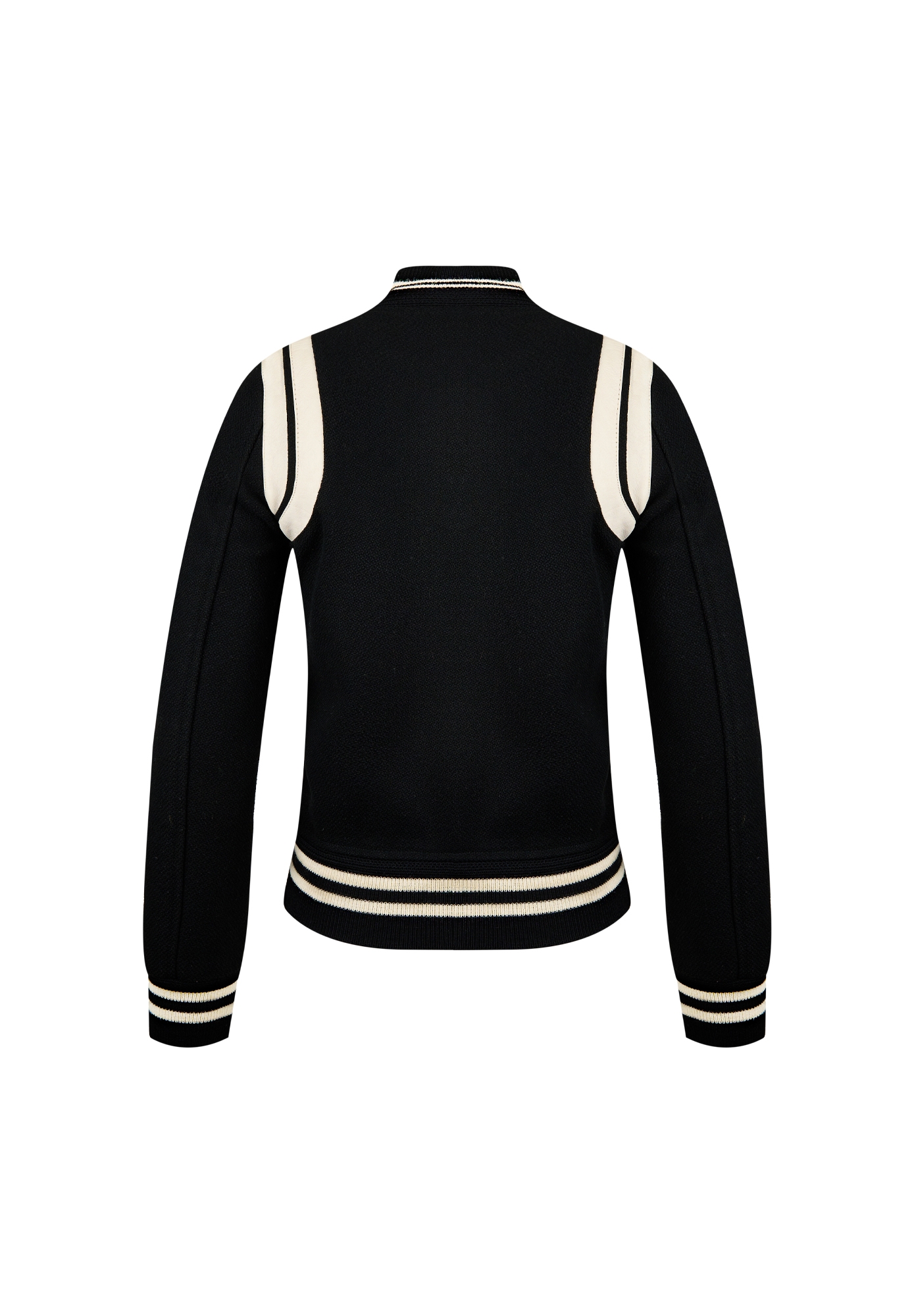 Saint Laurent Black Bomber Jacket 