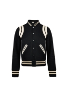 Saint Laurent Black Bomber Jacket 