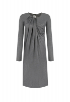 Fendi Gray Draped Dress