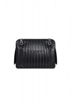 Chanel Mademoiselle Ligne Vertical Quilted Camera Bag