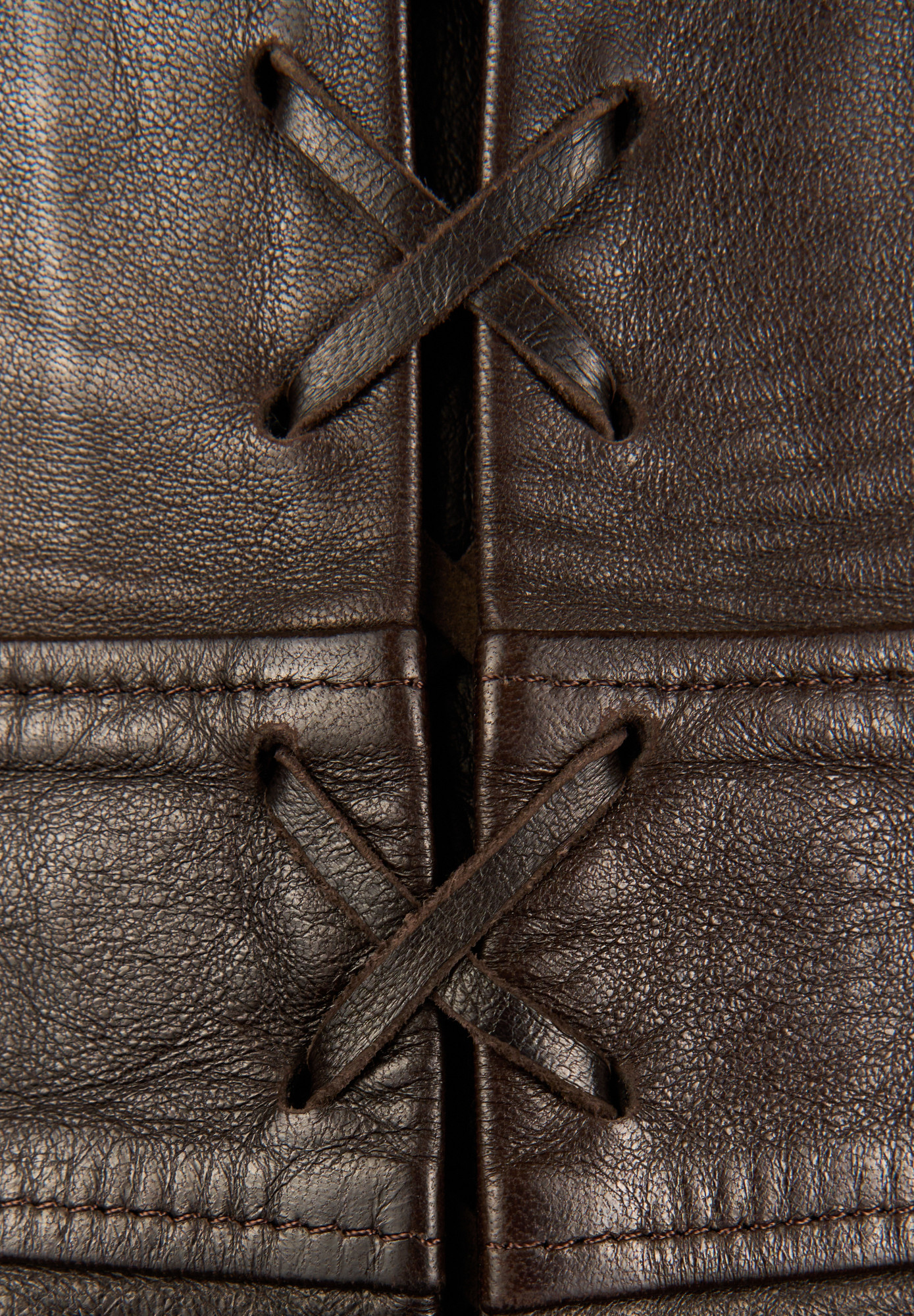 Jitrois Leather Jacket with Lacing