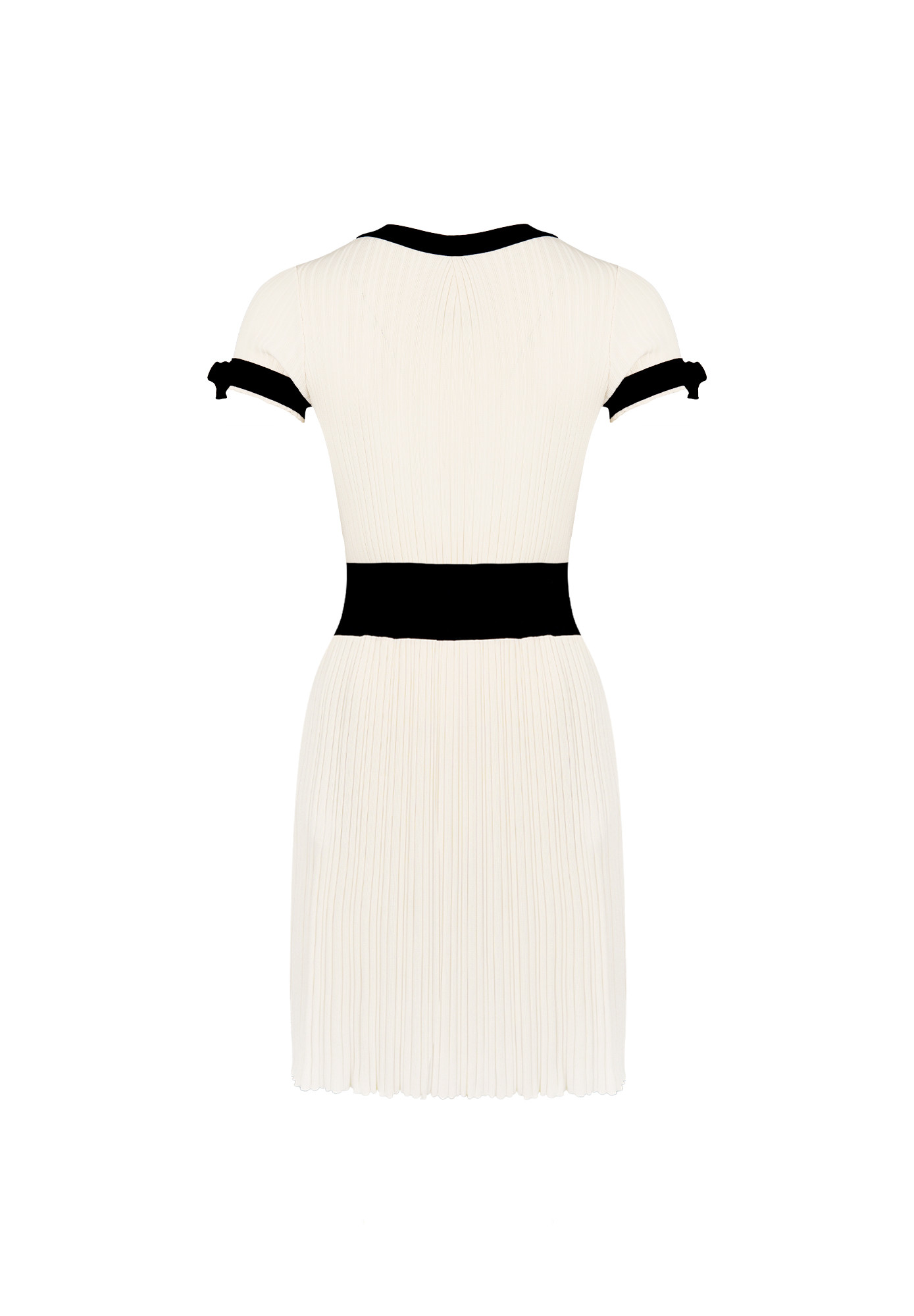 Chanel White Dress with Bows