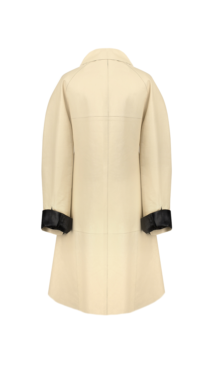 Chanel Beige Leather Coat