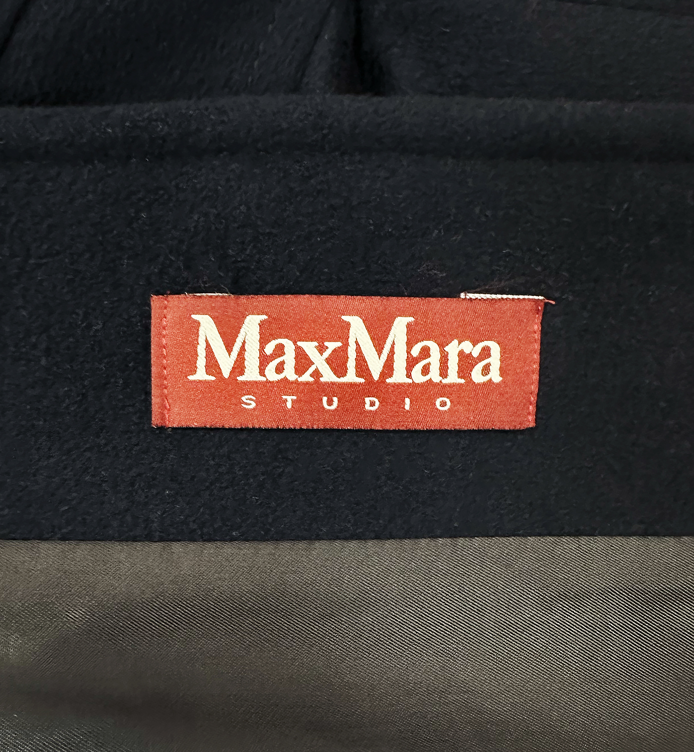 Max Mara Navy Coat