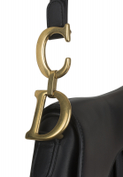 Christian Dior Black Saddle Bag
