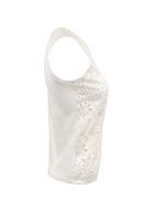 Prada White Floral Top