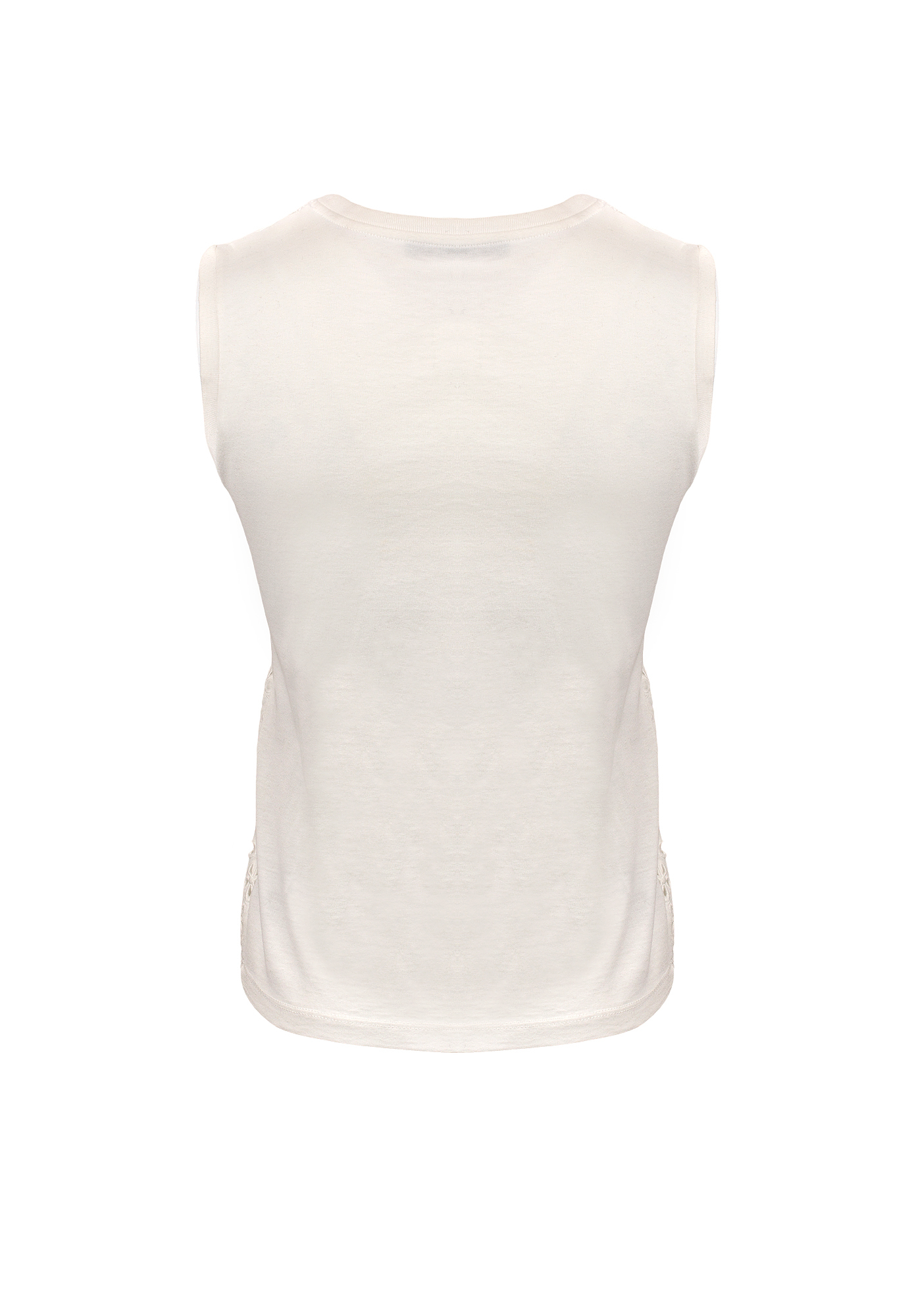 Prada White Floral Top