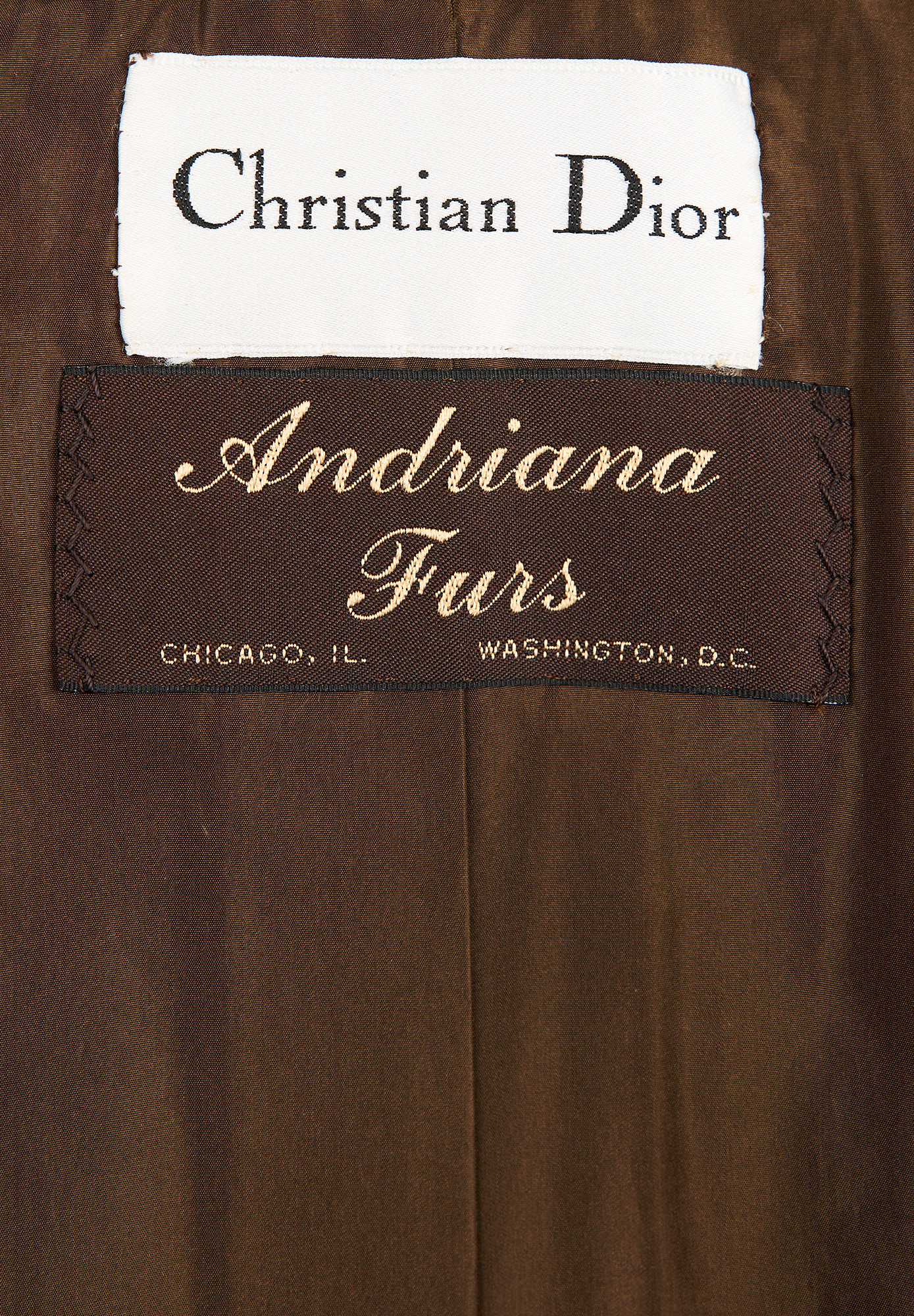 Christian Dior Mink Coat