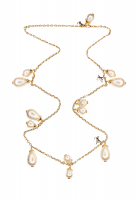 Louis Vuitton Pearl Logo Necklace