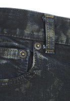 Saint Laurent Black Distressed Jeans