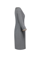 Valentino Gray Cashmere Dress
