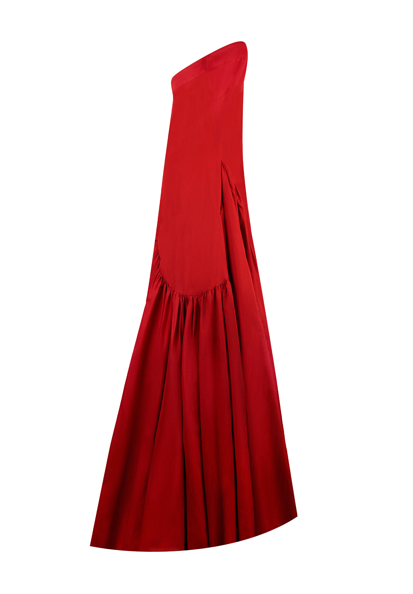 Yves Saint Laurent Red Evening Dress