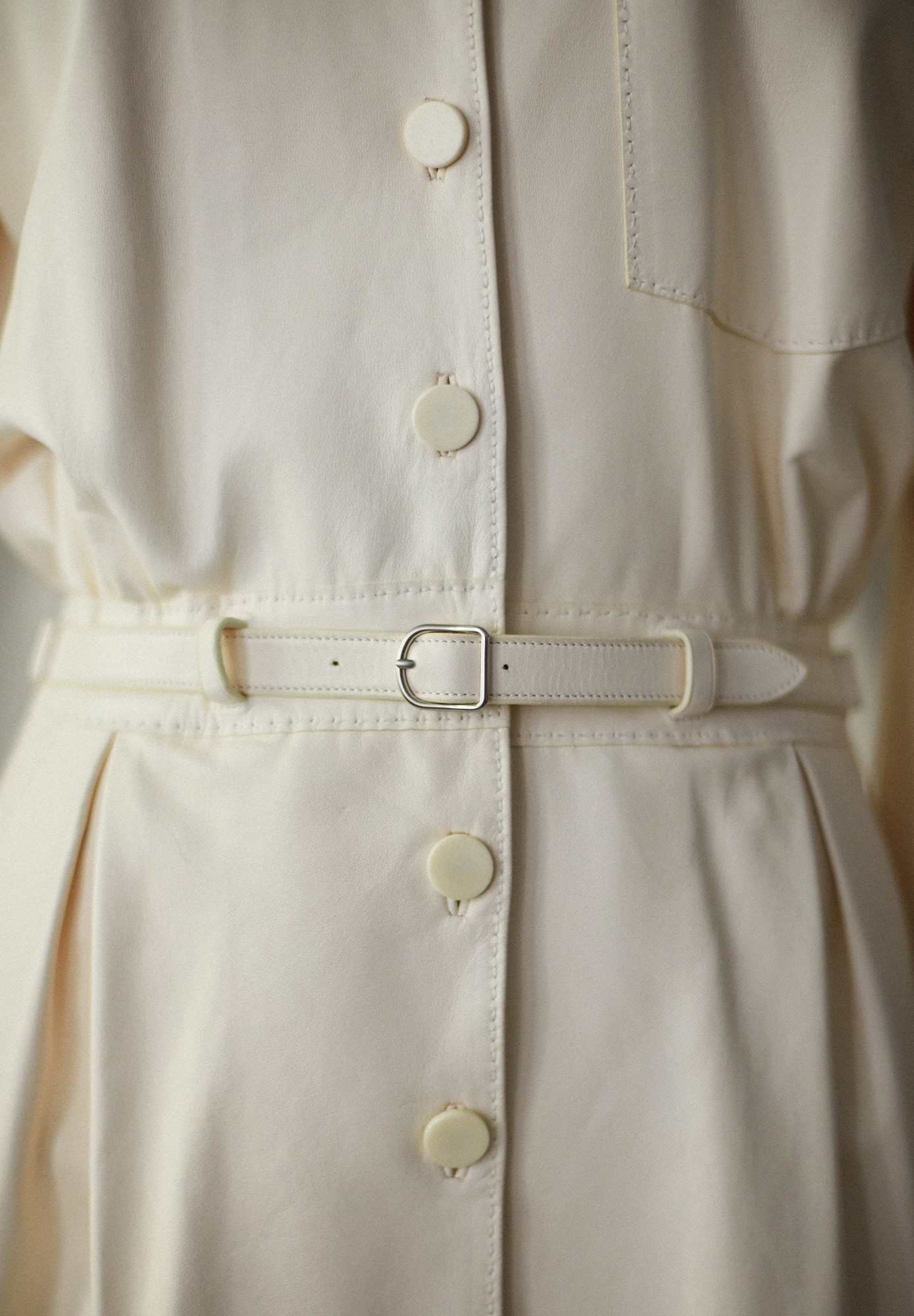 Hermès Leather Dress
