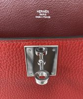 Hermès Jypsiere 28 Bicolor Clemence Bag