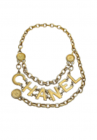 Chanel Belt/Necklace With Logo