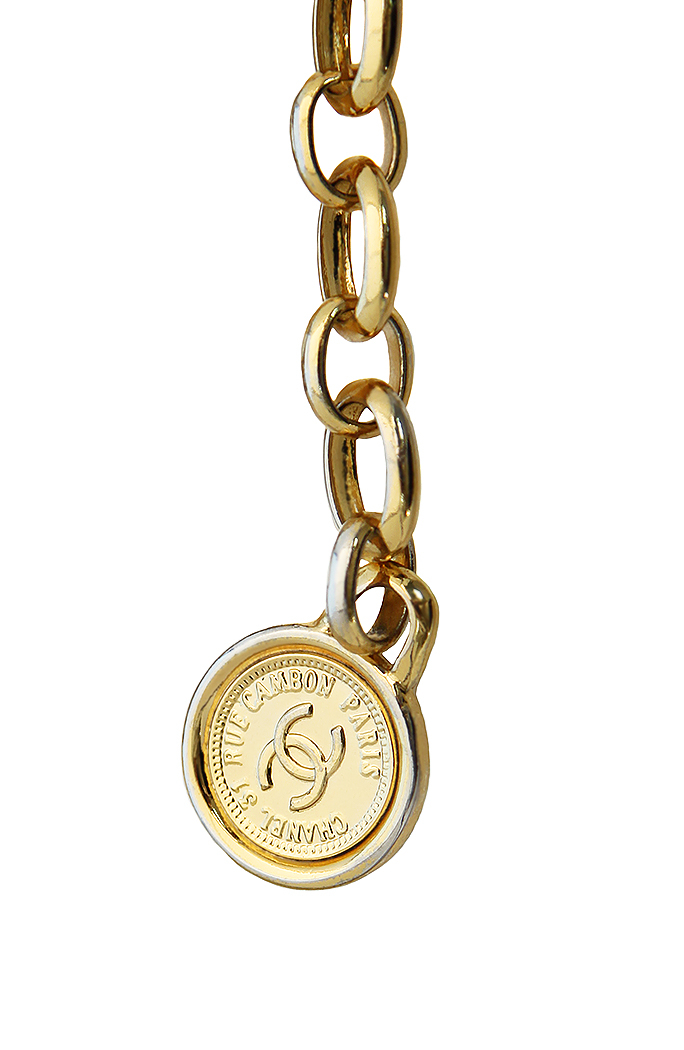 Chanel Belt/Necklace With Logo