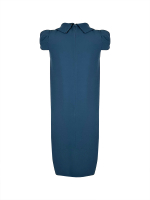 Prada Asymmetrical Green Dress