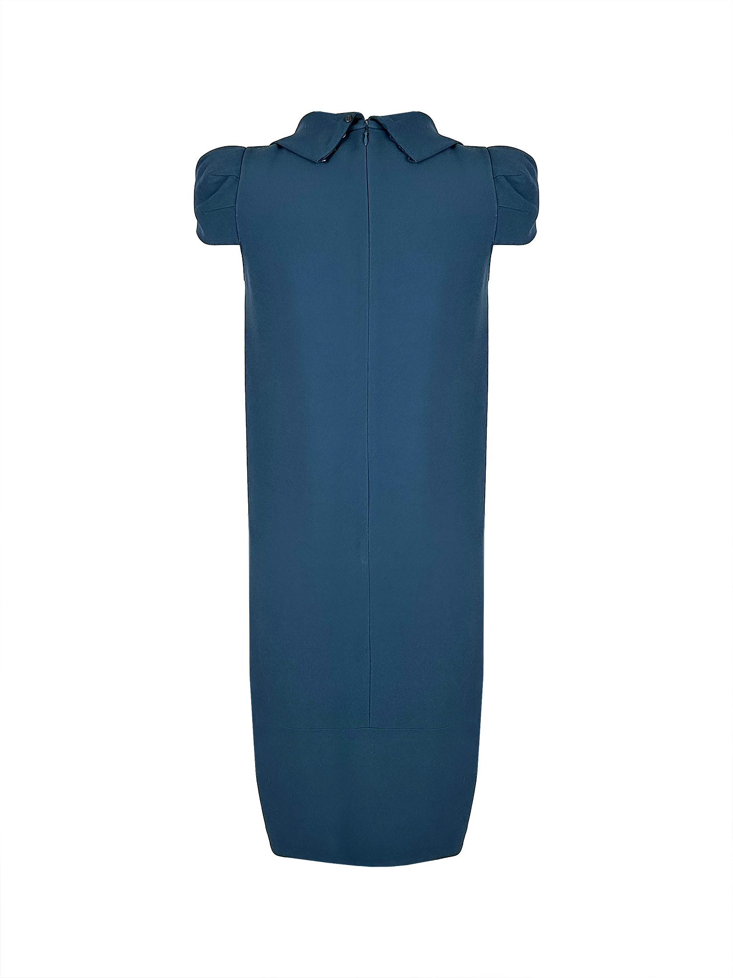 Prada Asymmetrical Green Dress