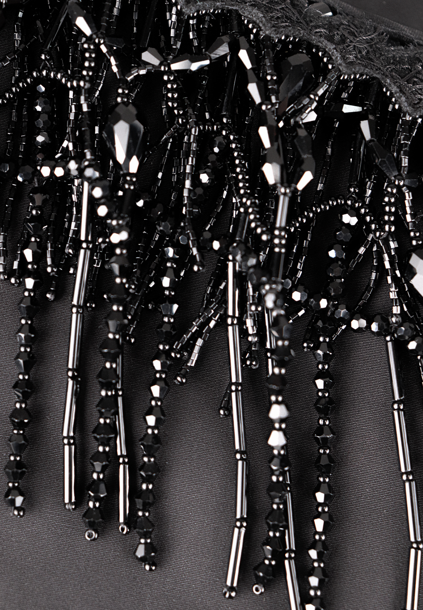 Prada Top With Black Crystals