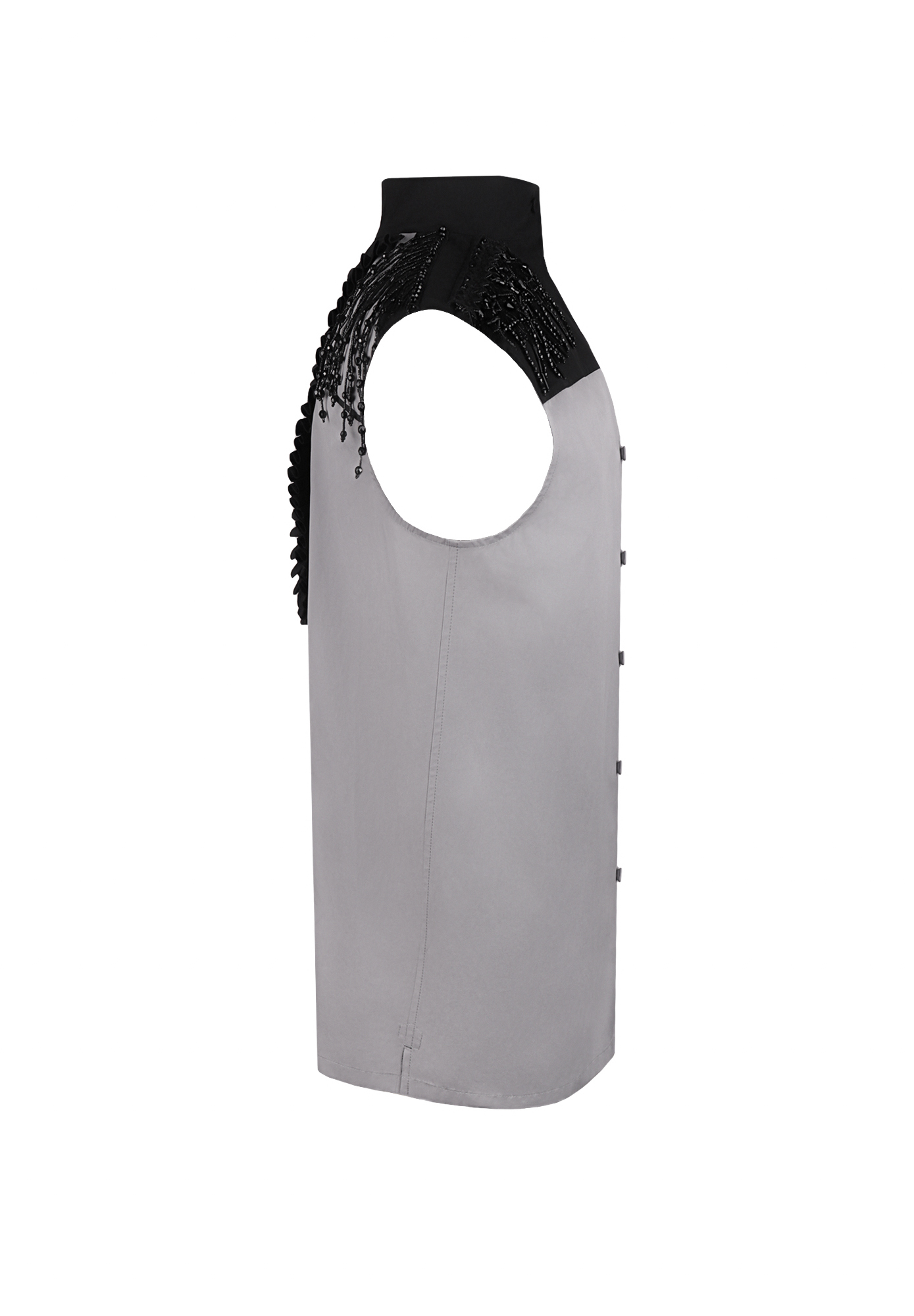 Prada Top With Black Crystals