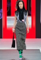 Prada Top With Black Crystals