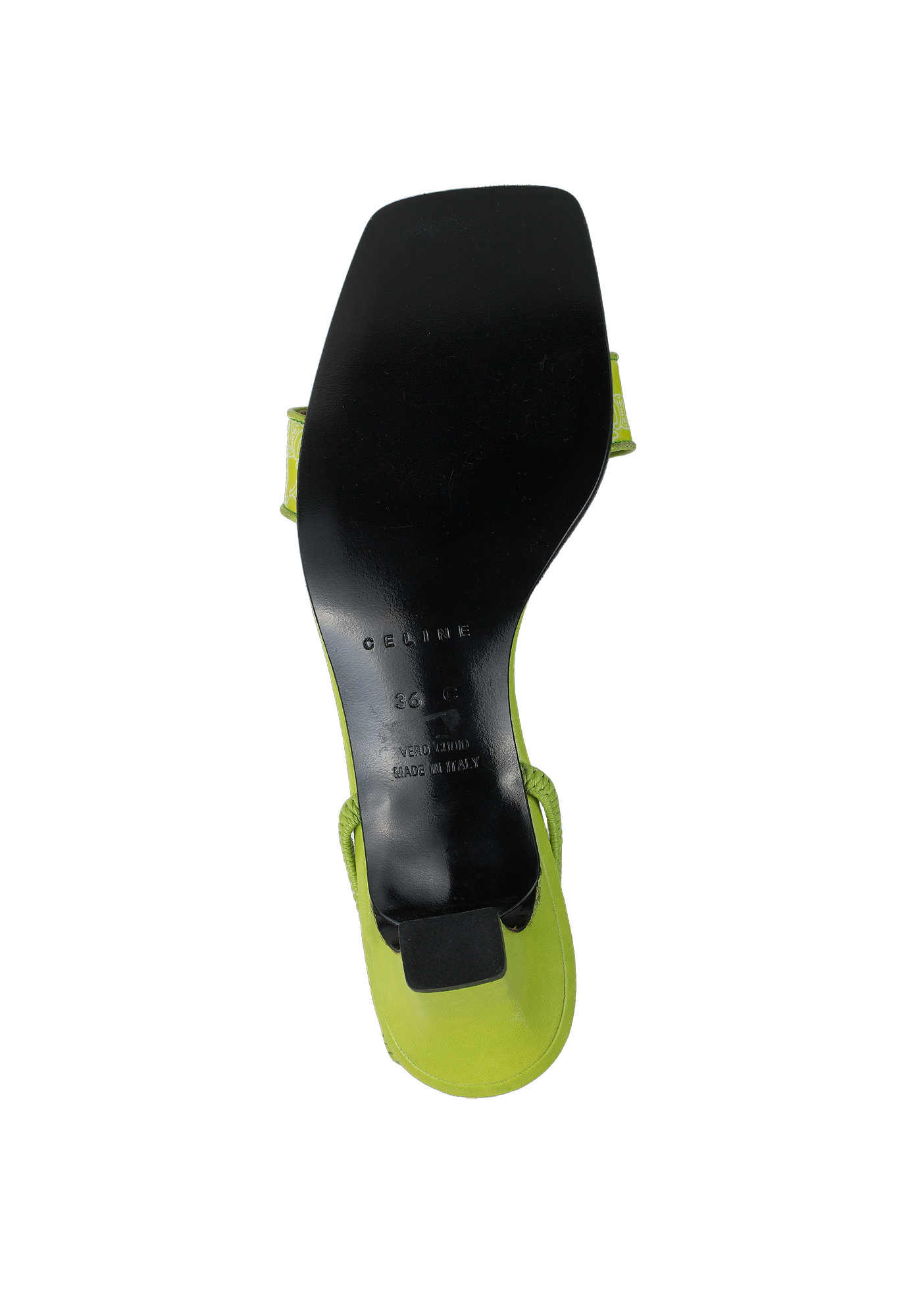 Celine Light Green Sandals