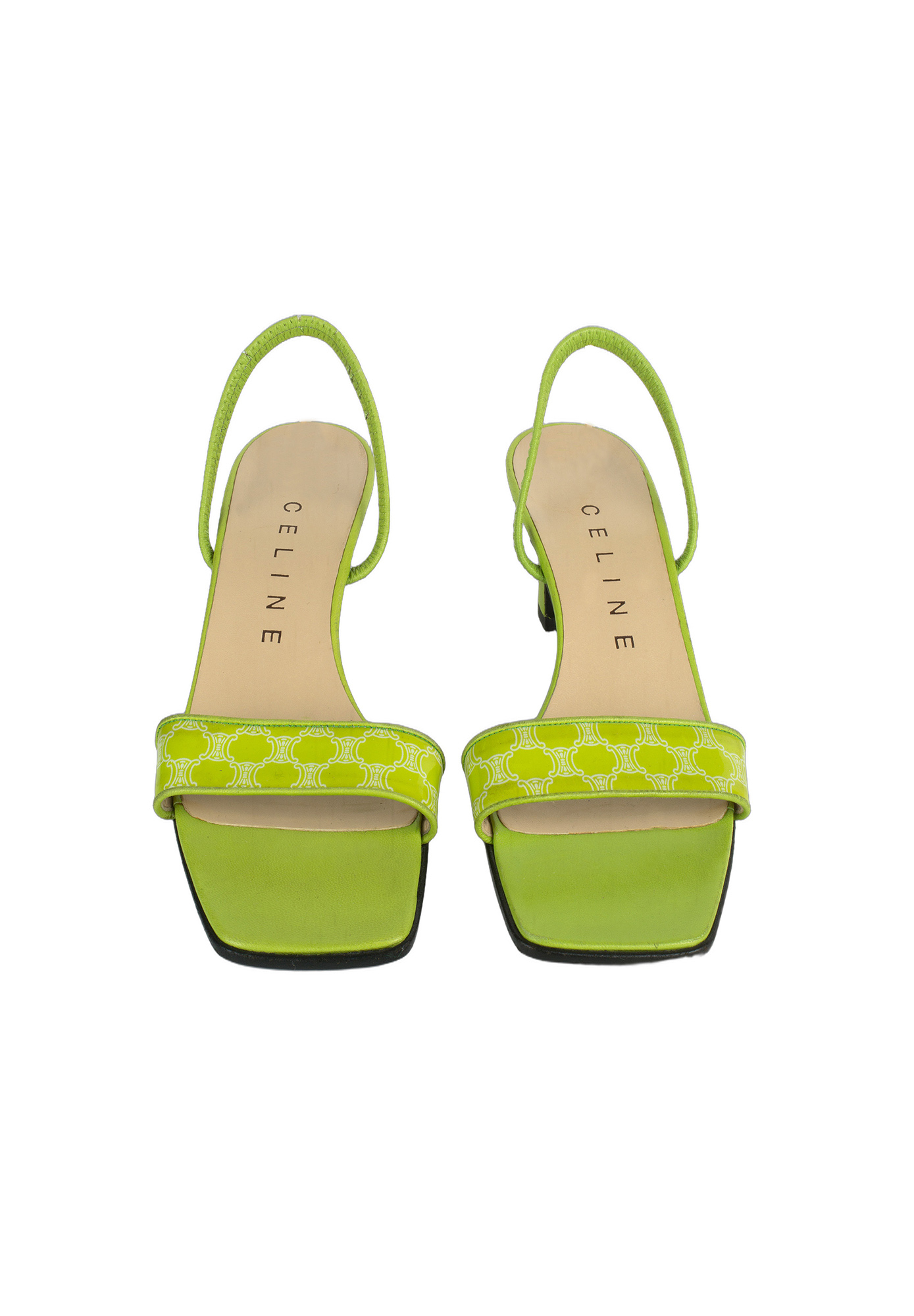 Celine Light Green Sandals