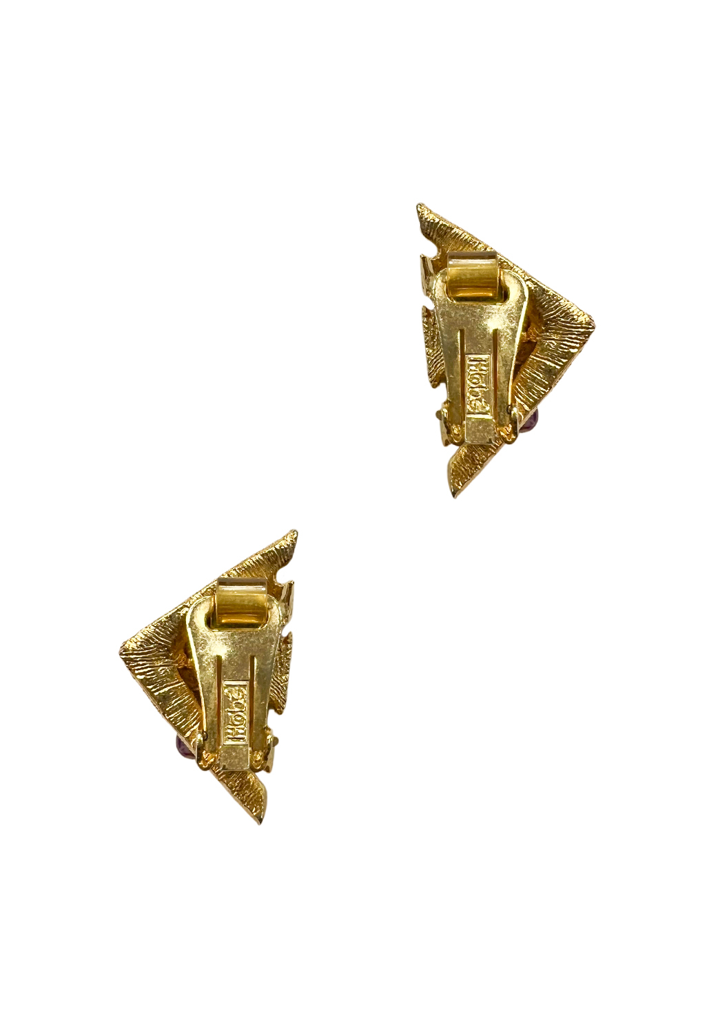 Hobe Traingle Clip-on Earrings