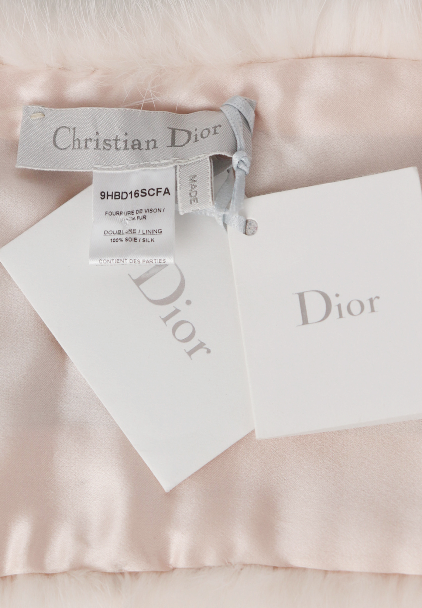 Christian Dior Fur Scarf