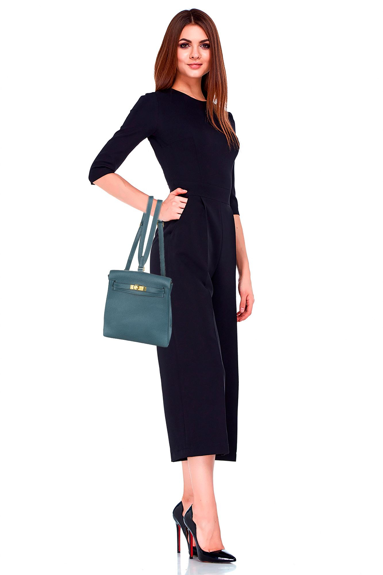 Hermès Kelly Ado II Dark Indigo Clemence Backpack