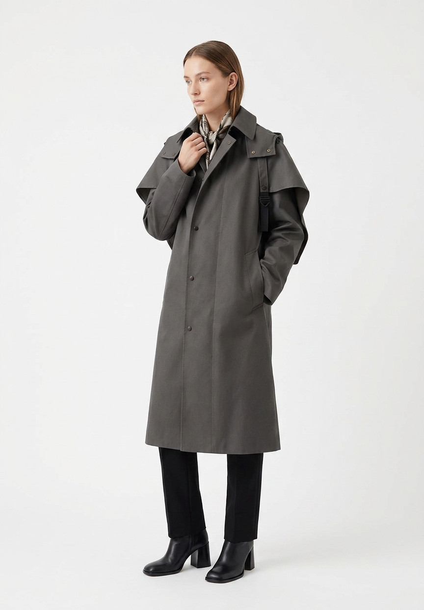 Bottega Veneta Cotton Raincoat