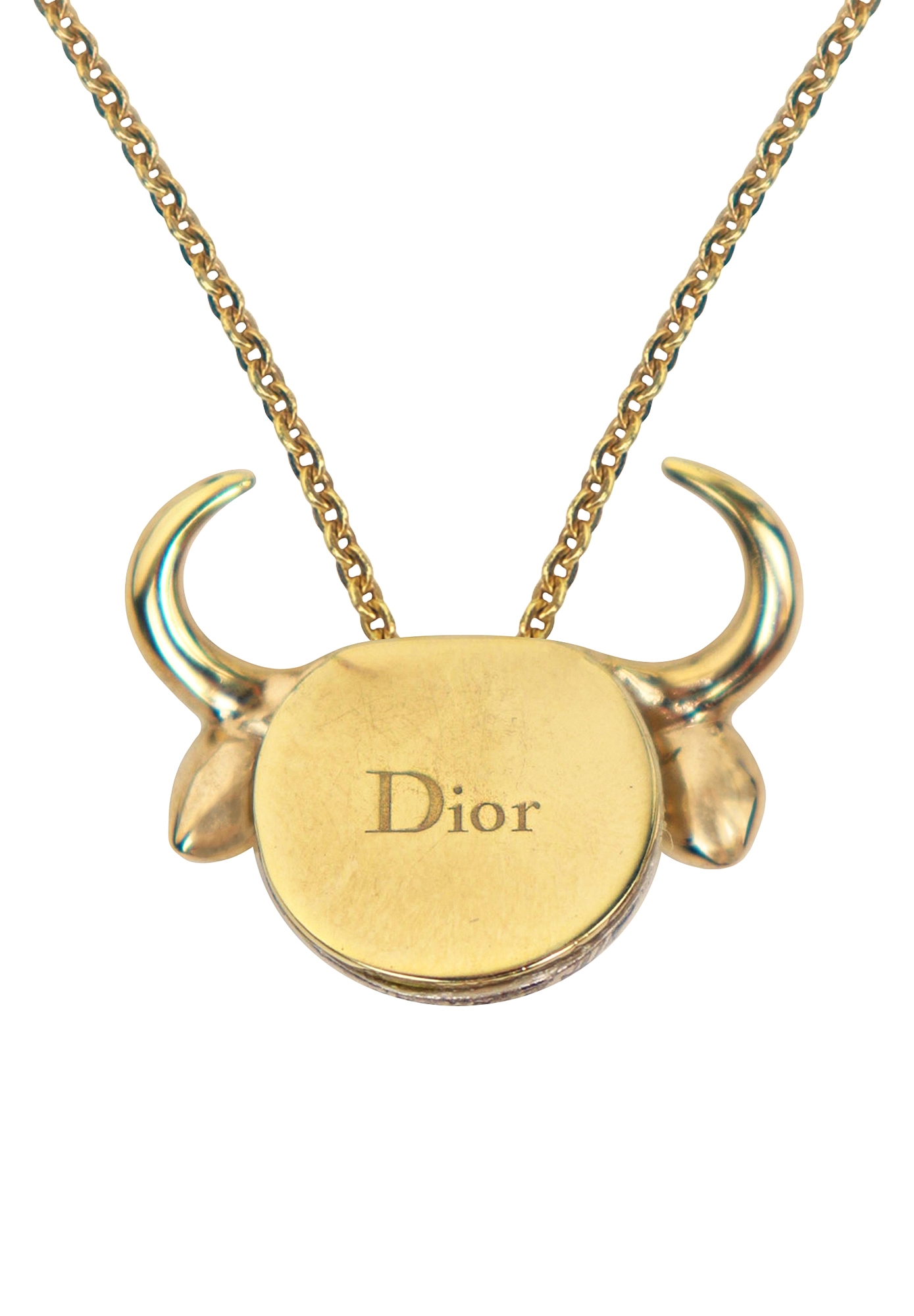 Christian Dior Taurus Chain Necklace