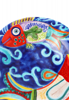 La Fabbrica della Ceramica Dish With Fish