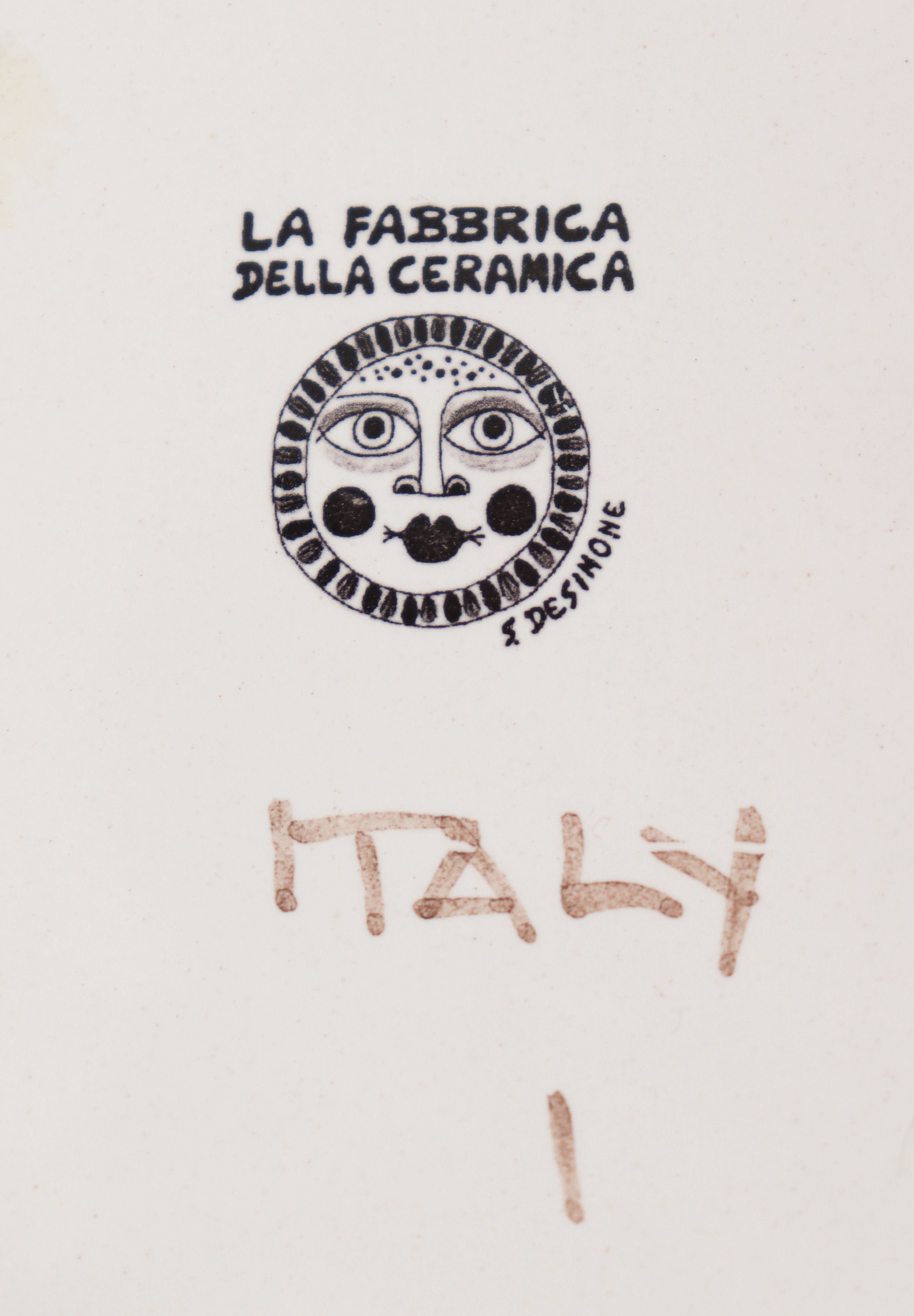 La Fabbrica della Ceramica Dish With Fish