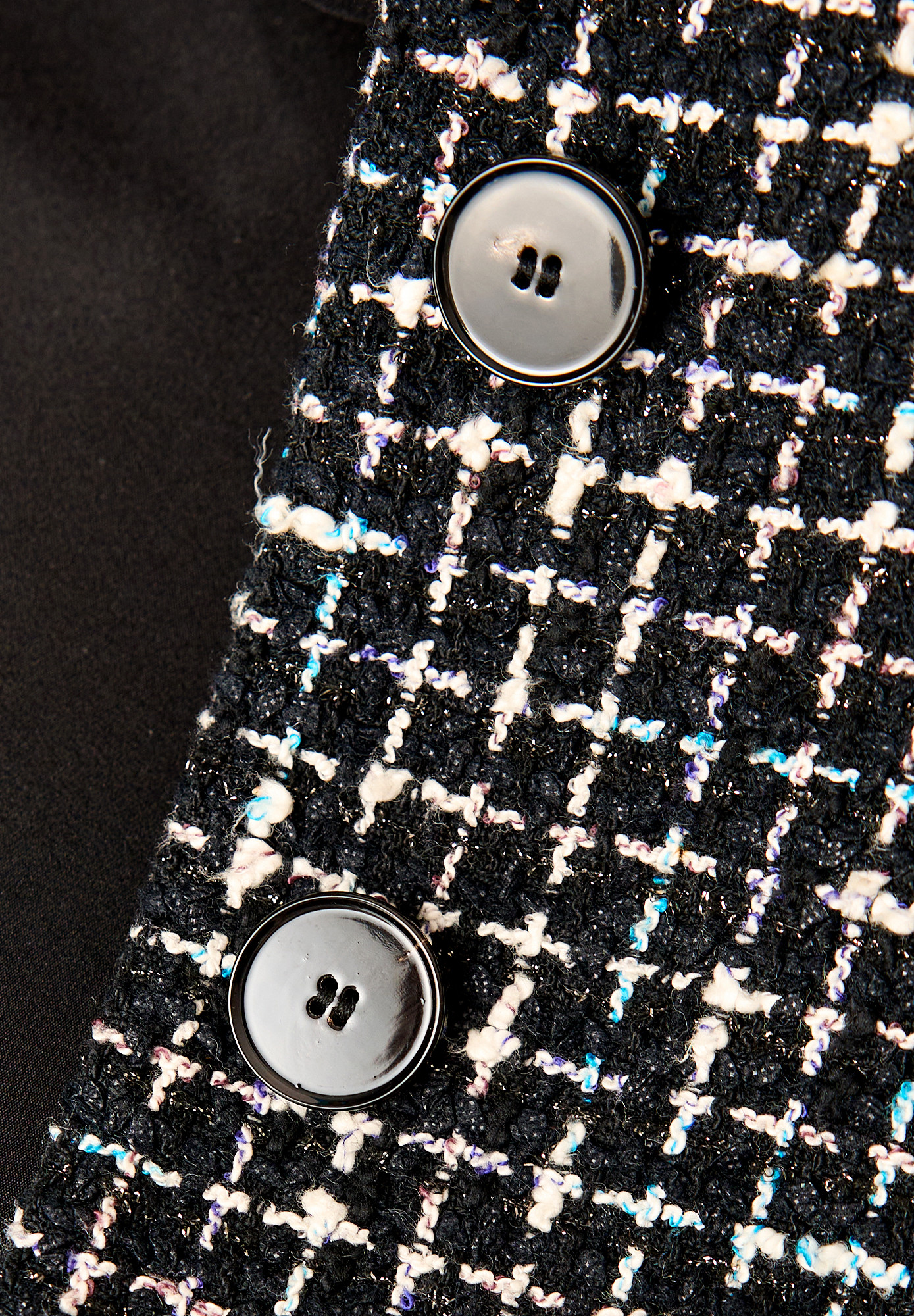 Christian Dior Tweed Coat With Pockets