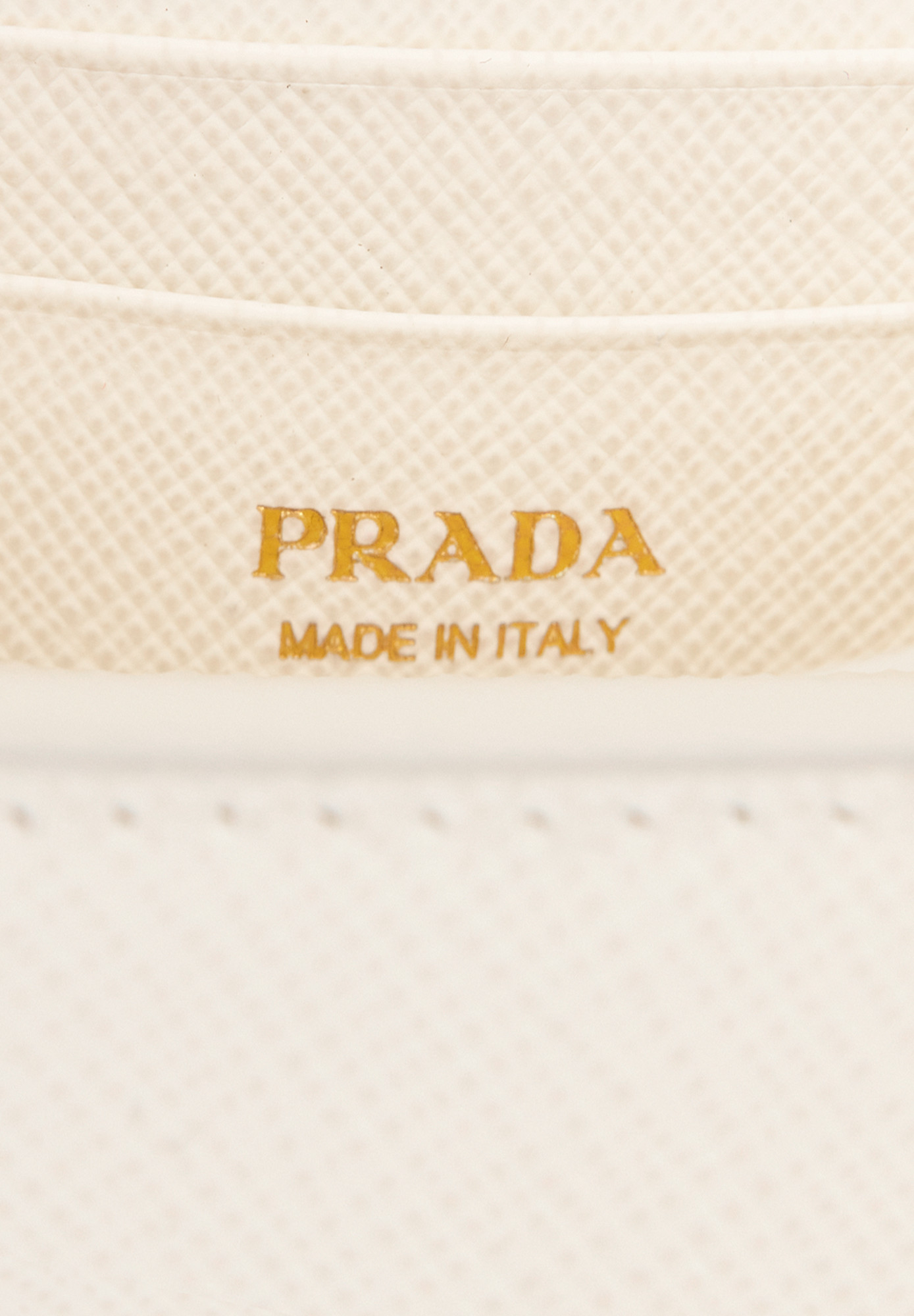 Prada Cream Micro Bag