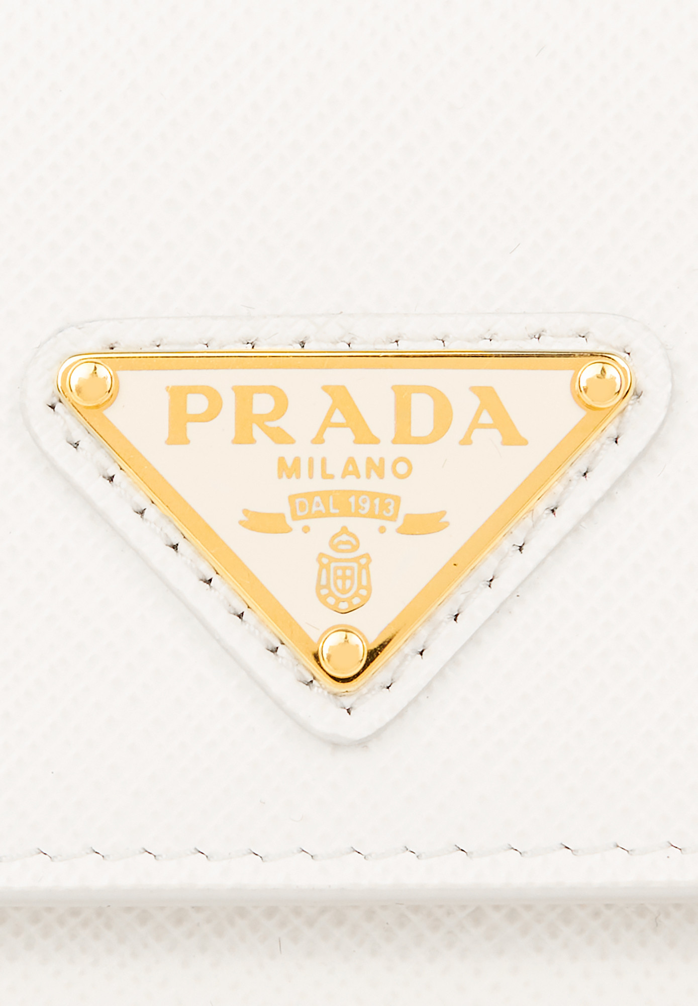 Prada Cream Micro Bag