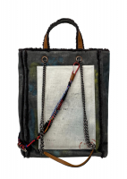 Chanel Graffiti Multicolor Canvas Tote Bag