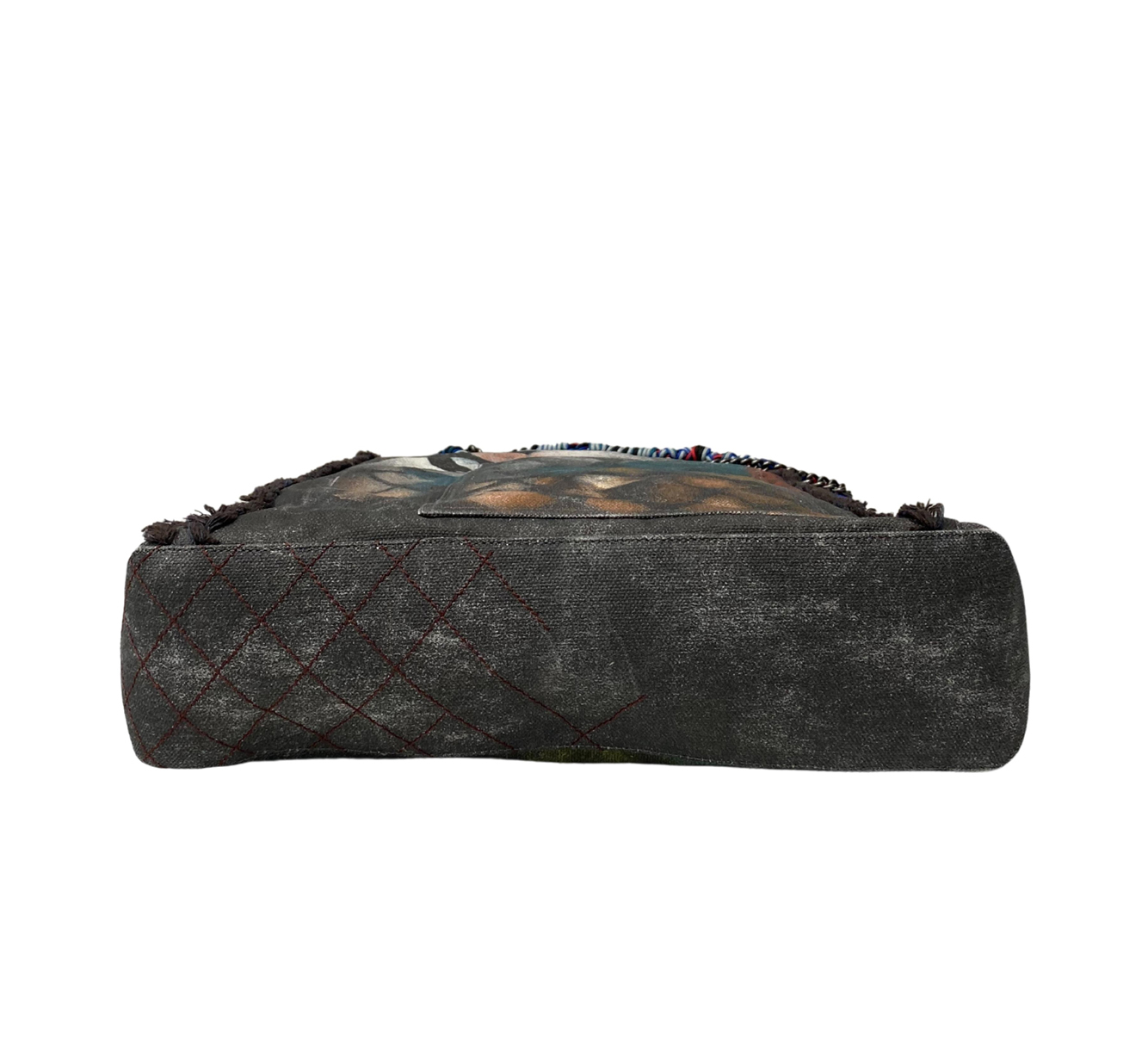 Chanel Graffiti Multicolor Canvas Tote Bag