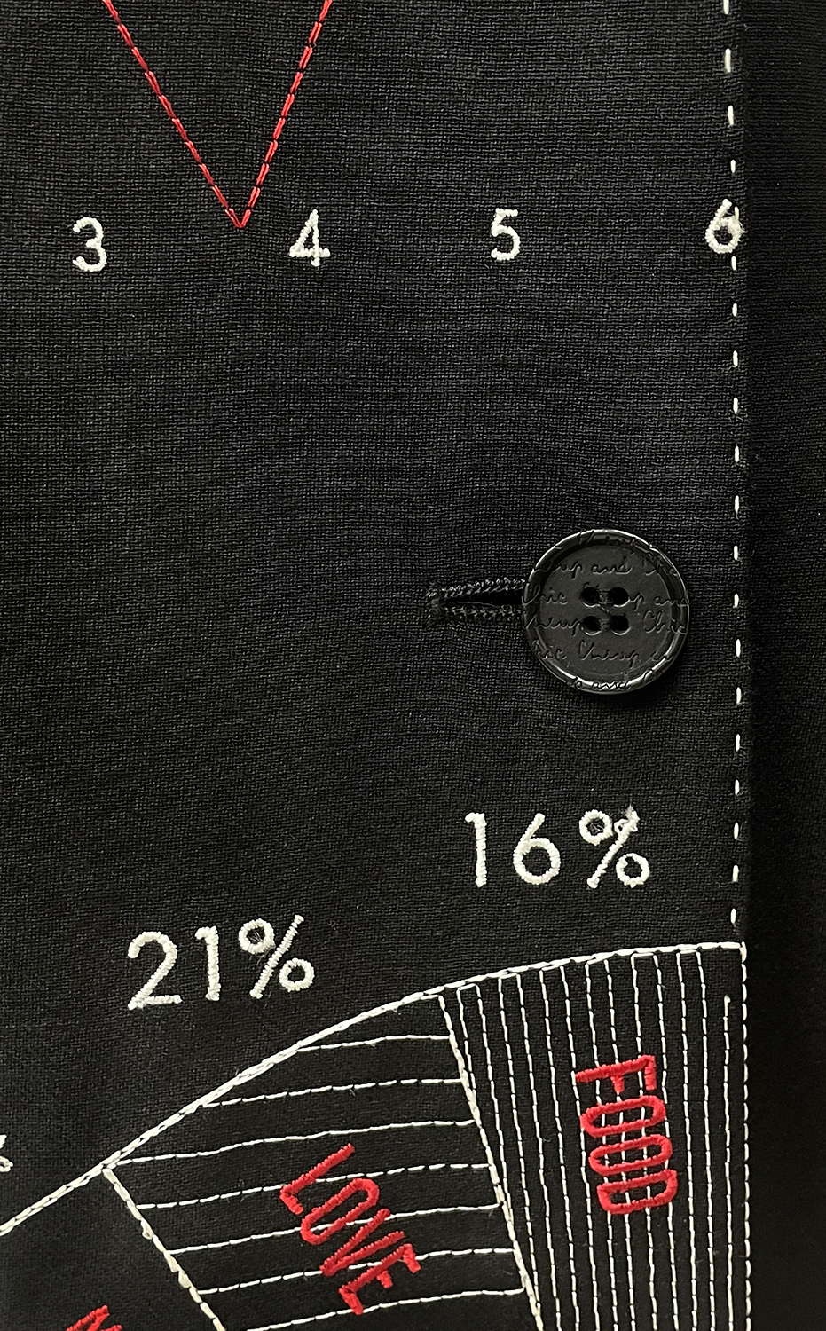 Moschino Numbers Jacket