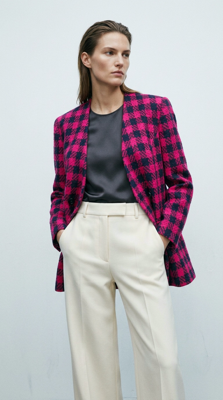Givenchy Plaid Jacket