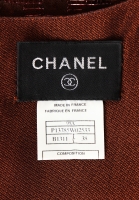 Chanel Brown Evening Gown