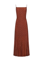 Chanel Brown Evening Gown