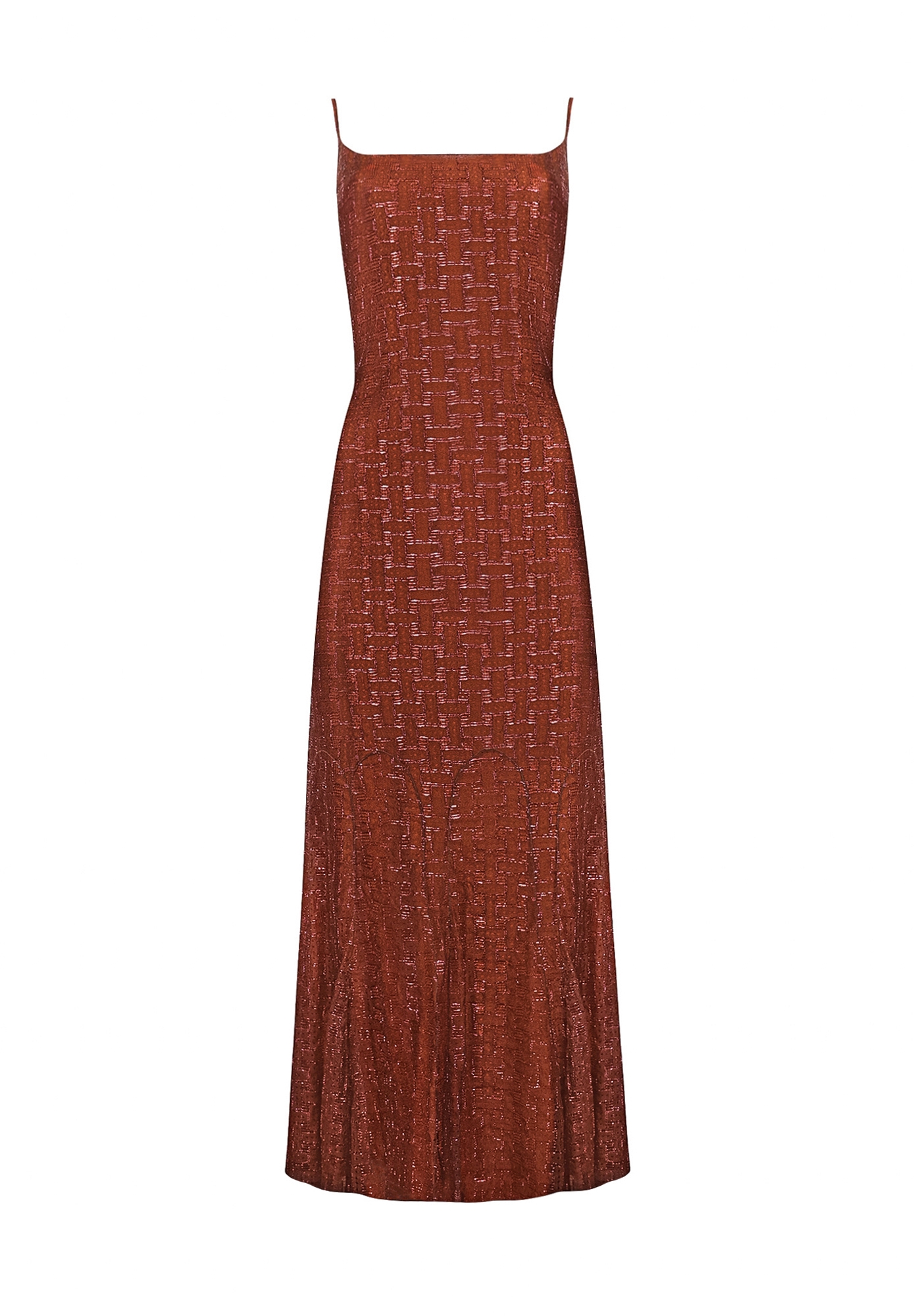Chanel Brown Evening Gown