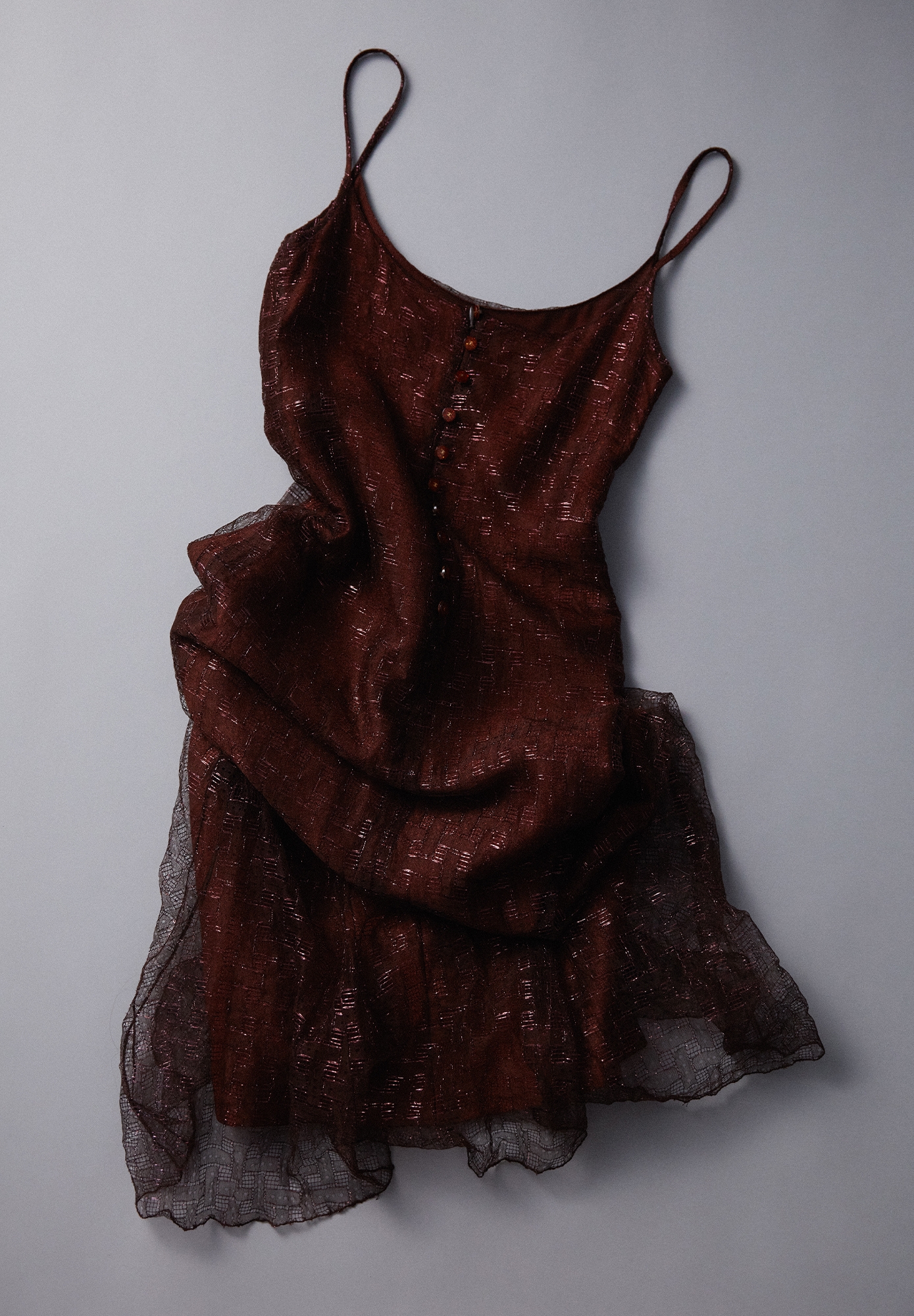 Chanel Brown Evening Gown