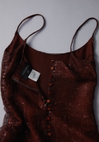 Chanel Brown Evening Gown