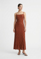 Chanel Brown Evening Gown