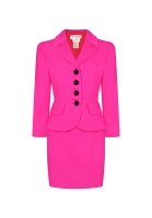 Yves Saint Laurent Bright Pink Suit