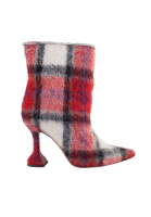 Amina Muaddi Red Boots