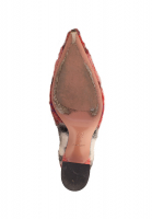 Amina Muaddi Red Boots